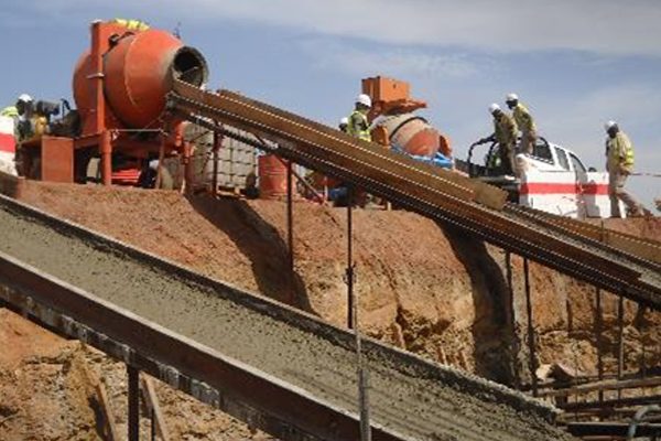 COULAGE DE LA SEMELLE DU DUMP STATION